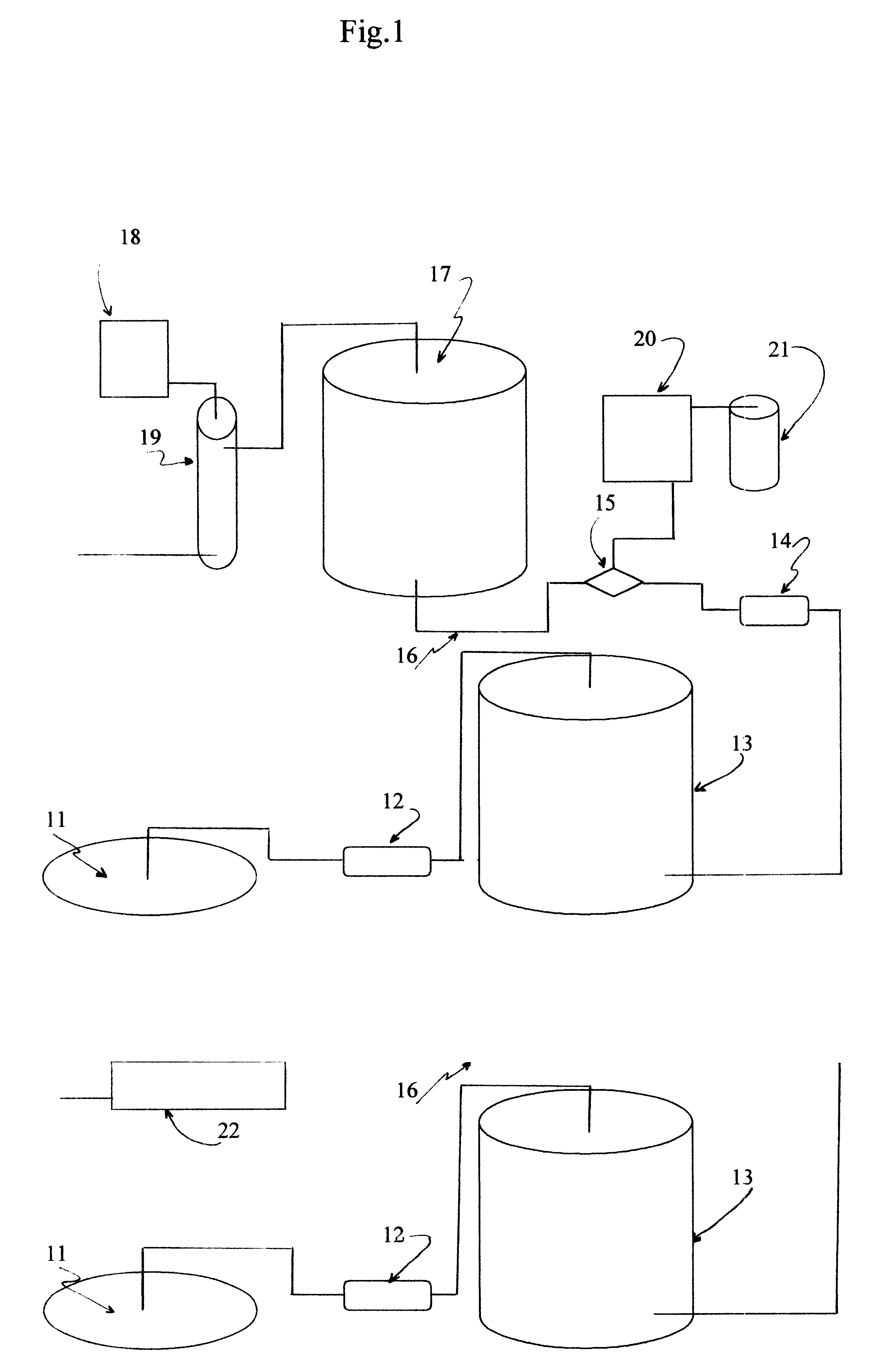 Process and apparatus for purifying methyl tert-butyl ether contaminated water