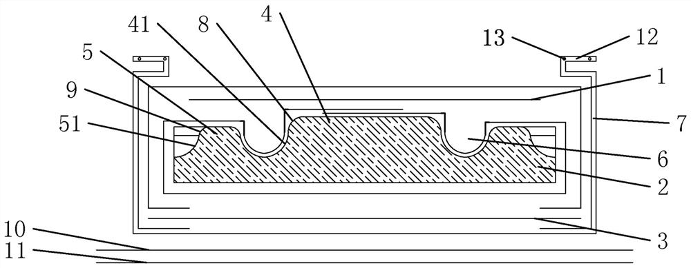 Side-leakage-proof absorption body for hygienic products