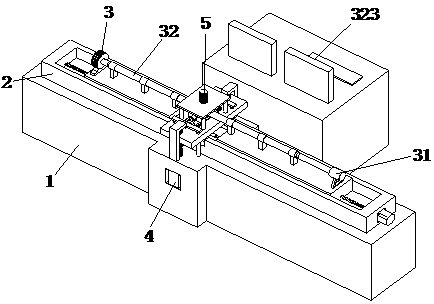 Multi-dimensional dynamic and static combined loading rock mechanics experiment device