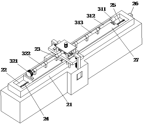 Multi-dimensional dynamic and static combined loading rock mechanics experiment device