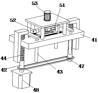 Multi-dimensional dynamic and static combined loading rock mechanics experiment device