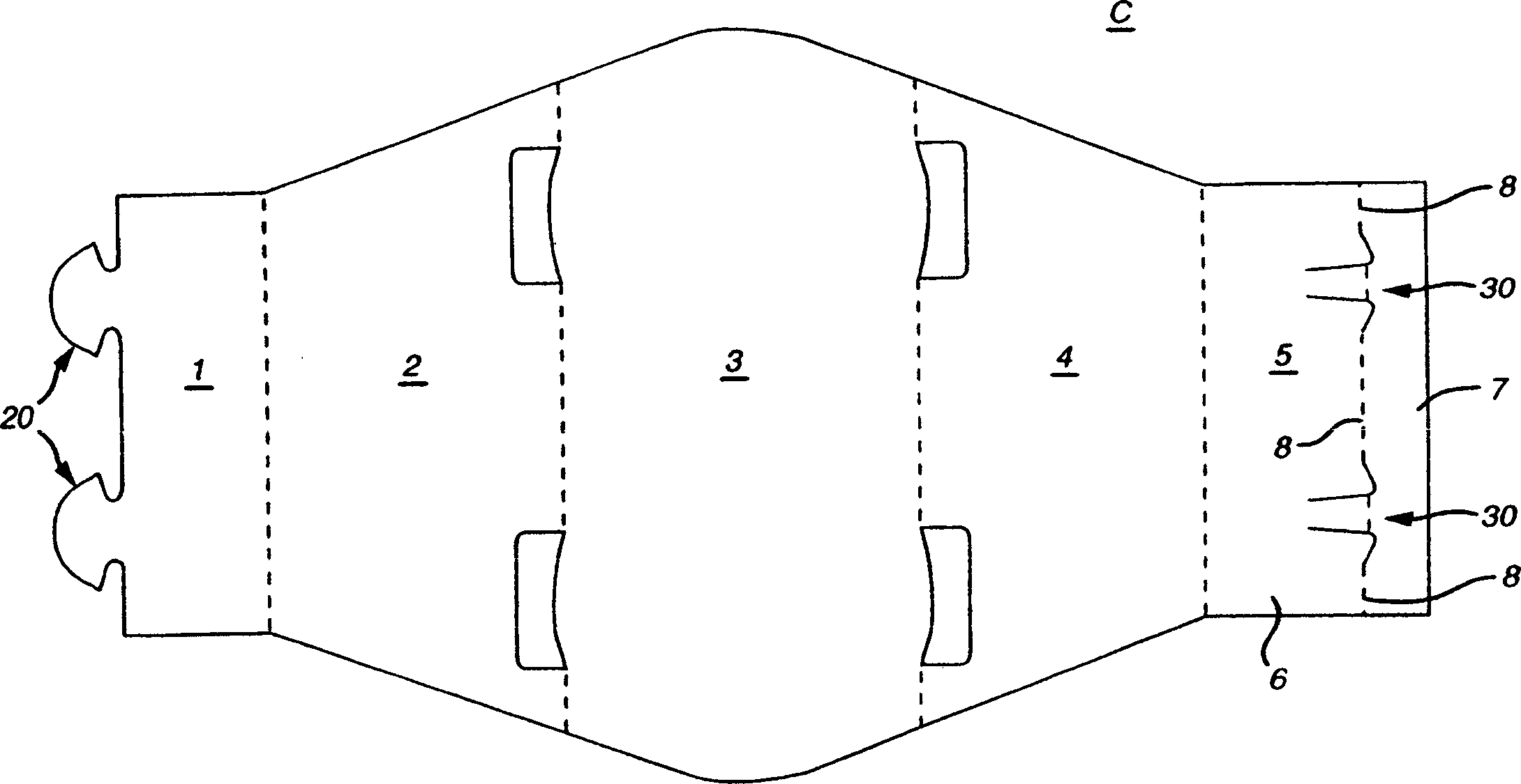 Locking arrangement for panels