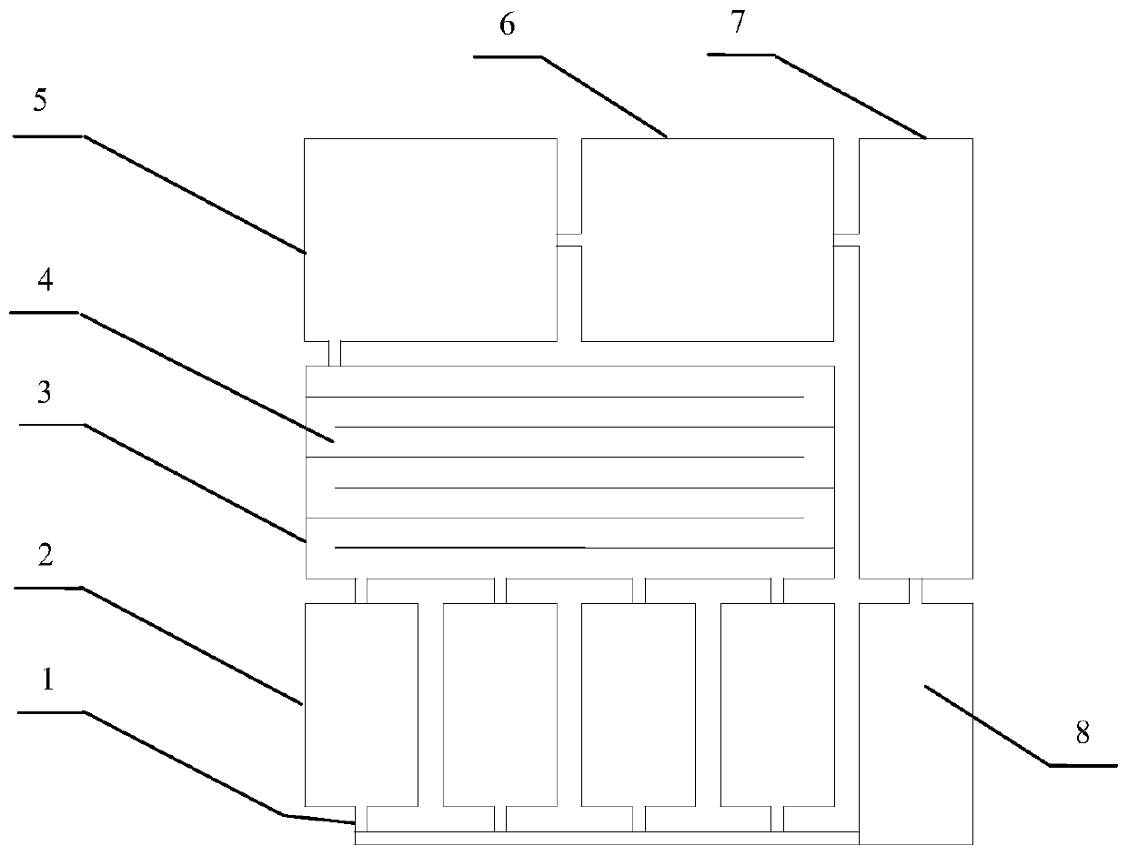 Aquaculture water body cyclic utilization system