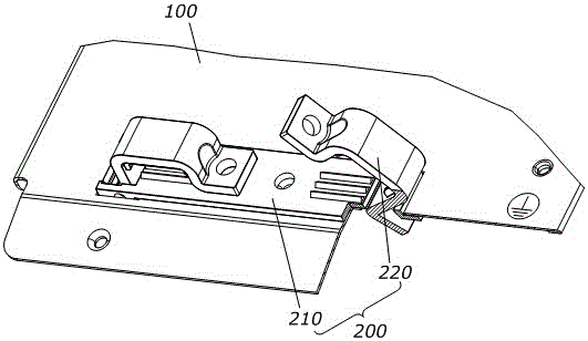 An air-conditioning unit and its wire-pressing device