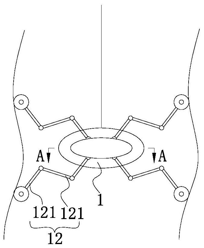 A deep well automatic detection and rescue robot and rescue method