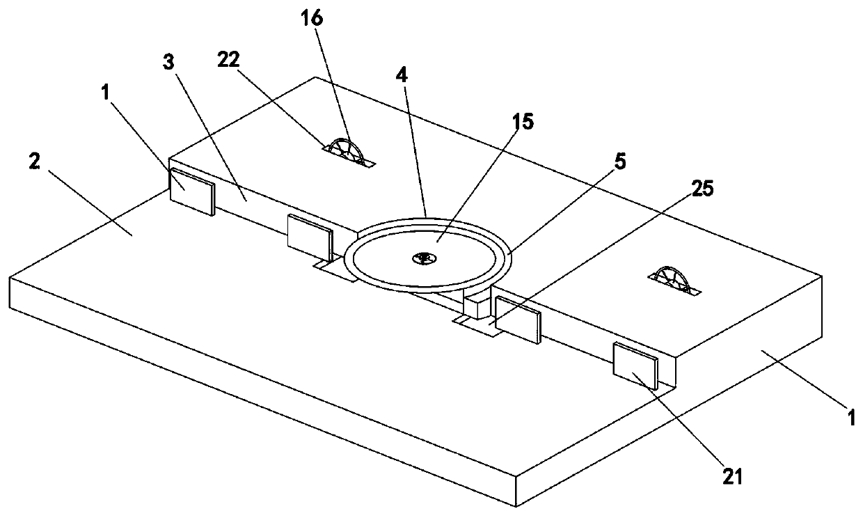 Woodworking industrial processing rapid edge trimming device