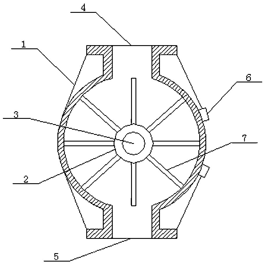 Novel rotary feeding device