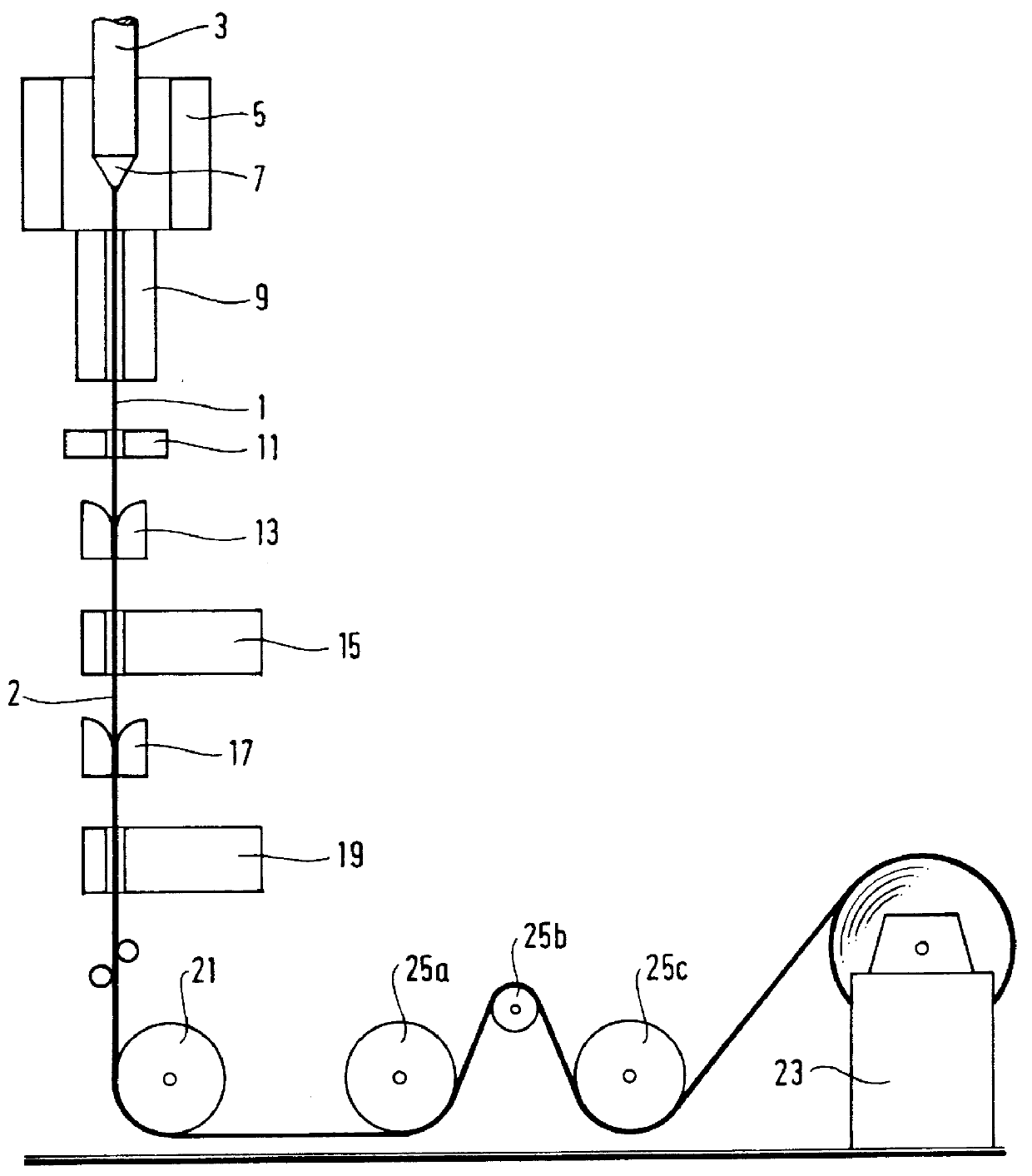 Method of coating an optical fiber