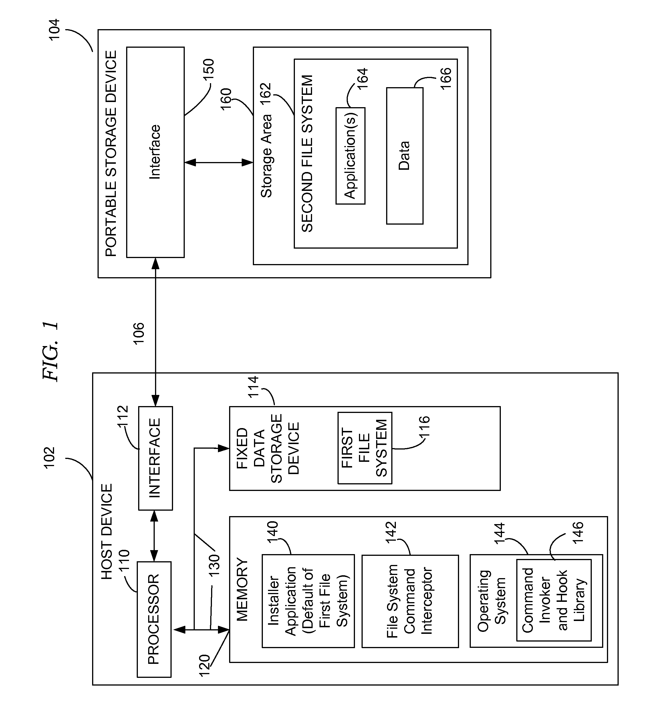 Dynamic file system restriction for portable storage devices