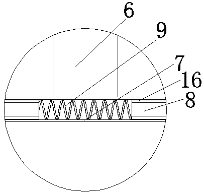 Display stand capable of height adjustment for teaching