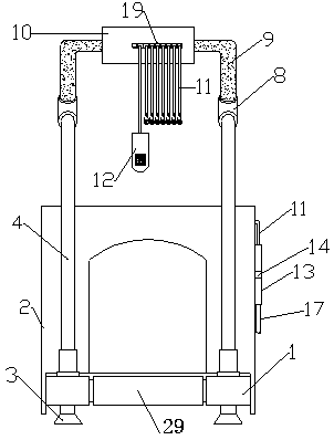 Movable tablet motion testing machine suitable for first aid and method of use thereof