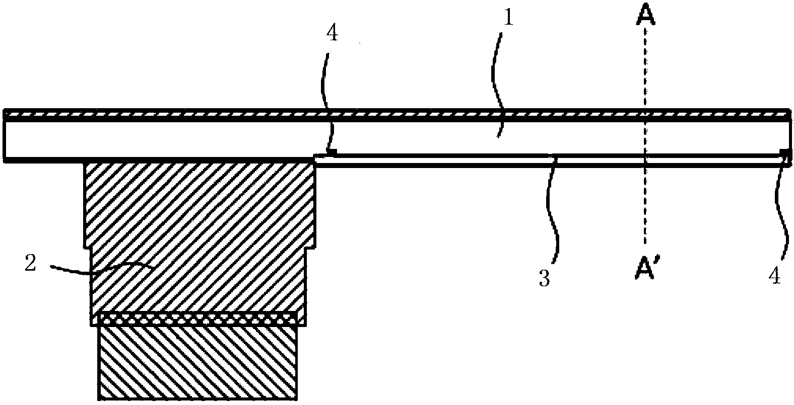 Examination couch with protective device