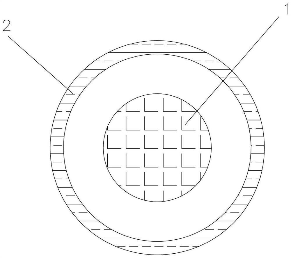 Hollow-structure silicon-carbon negative electrode material and preparation method thereof