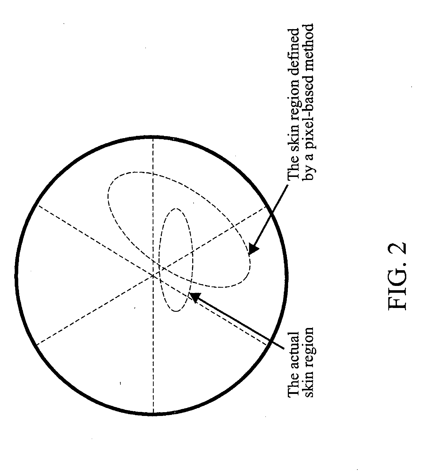 Color gamut mapping/enhancement technique using skin color detection