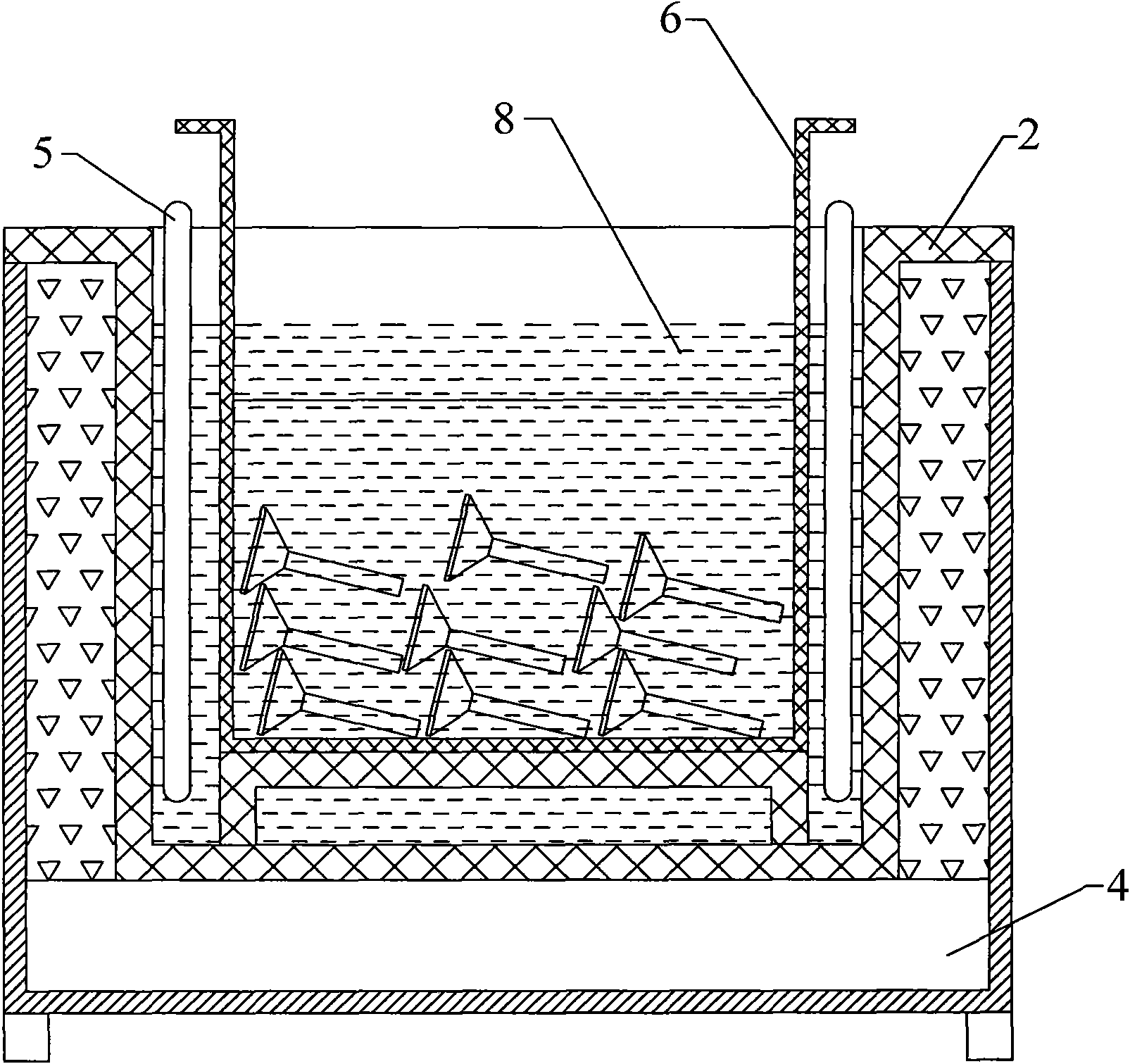 Rapid descaling device and descaling treatment method thereof