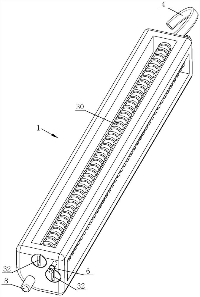 Inflation-free armpit approach thyroid surgery internal support device