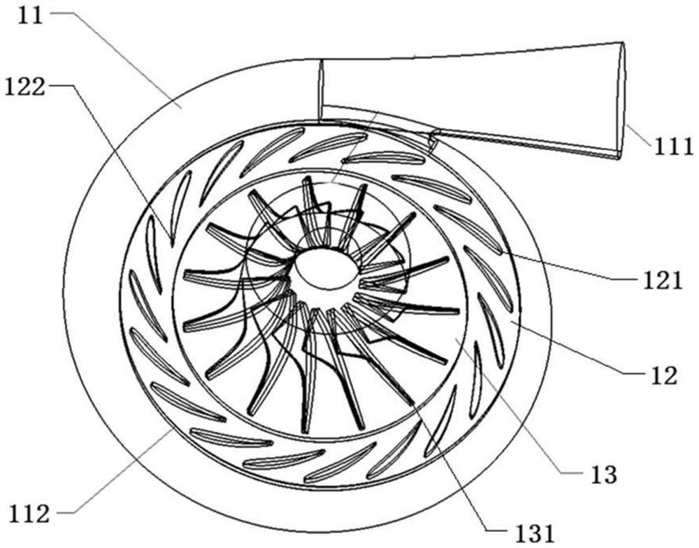 Turbine expansion power generation all-in-one machine