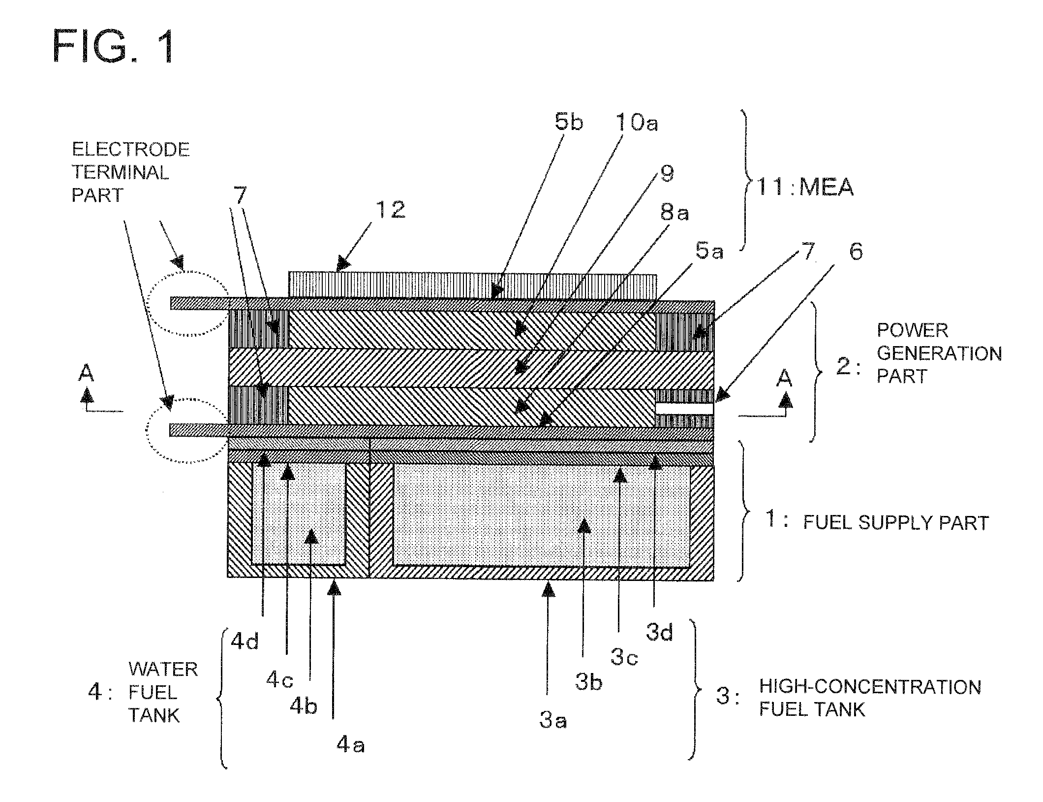 Polymer electrolyte fuel cell