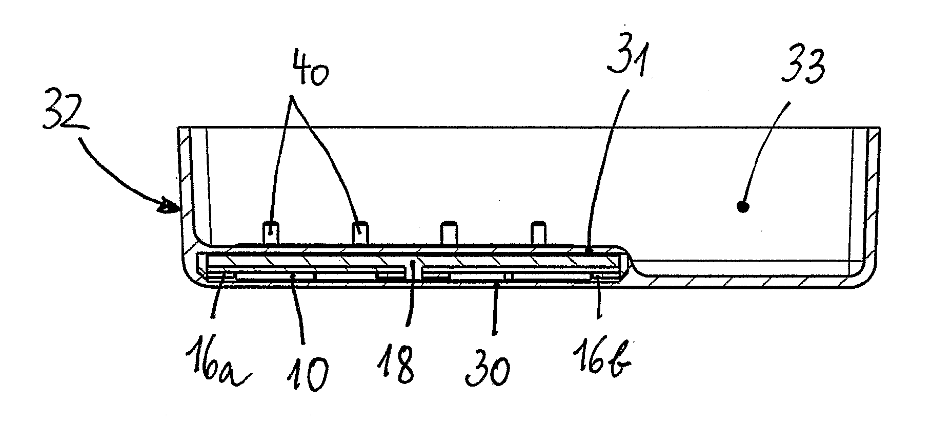 Cladding element with an integrated reception unit for the contactless transfer of electrical energy and method for the production thereof