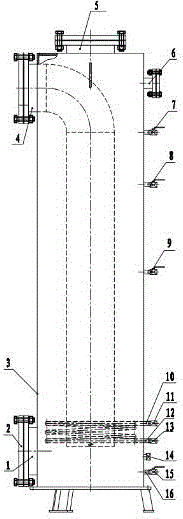 Safe diffusing device for gas transmission and using method