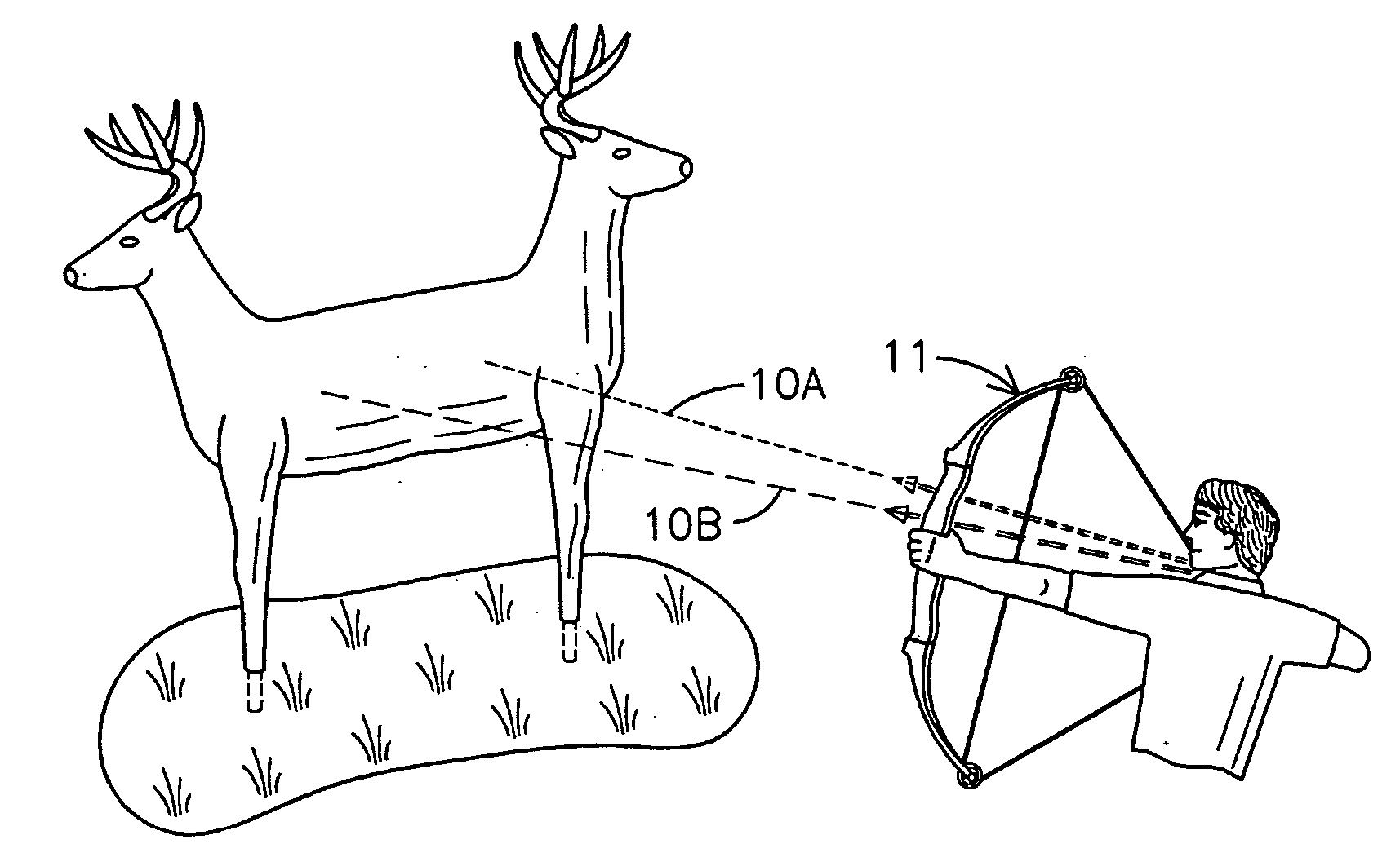 Three-dimensional archery target with multiple vital target areas