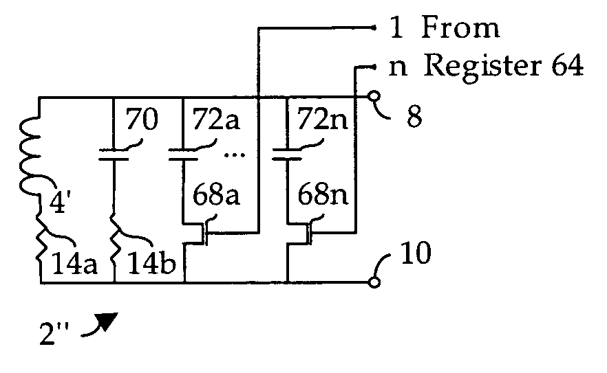Method and apparatus for varying an impedance