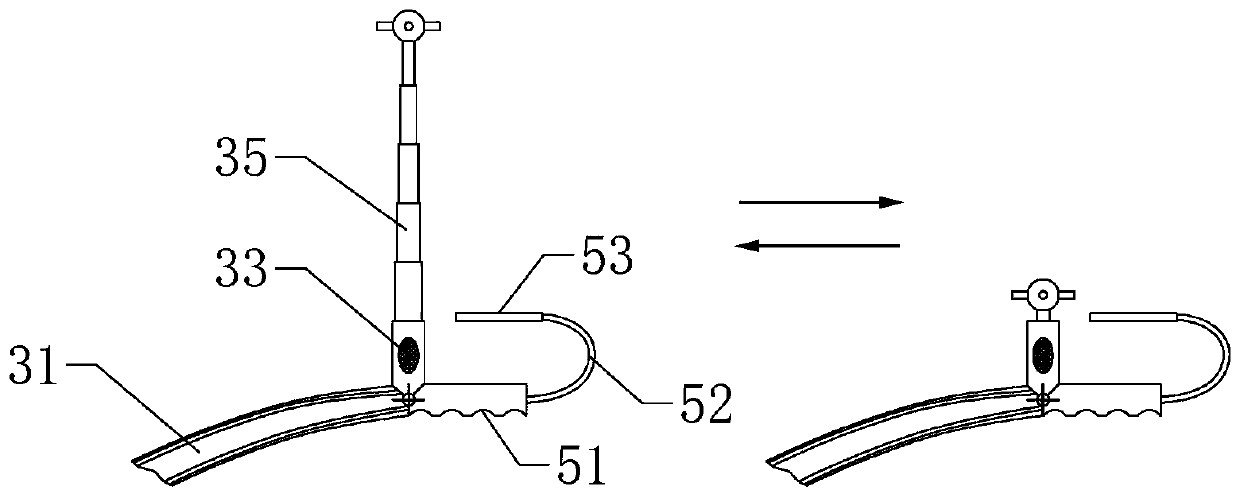 Device and method for assisting blind people to cross the road