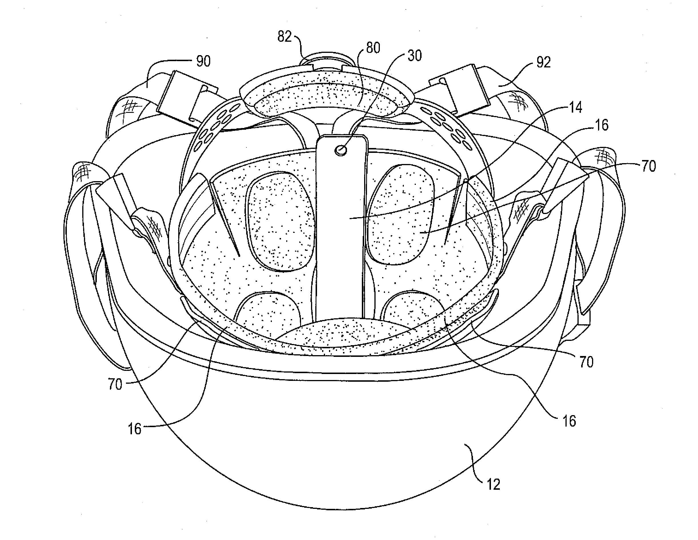 Helmet fitting and impact attenuation system