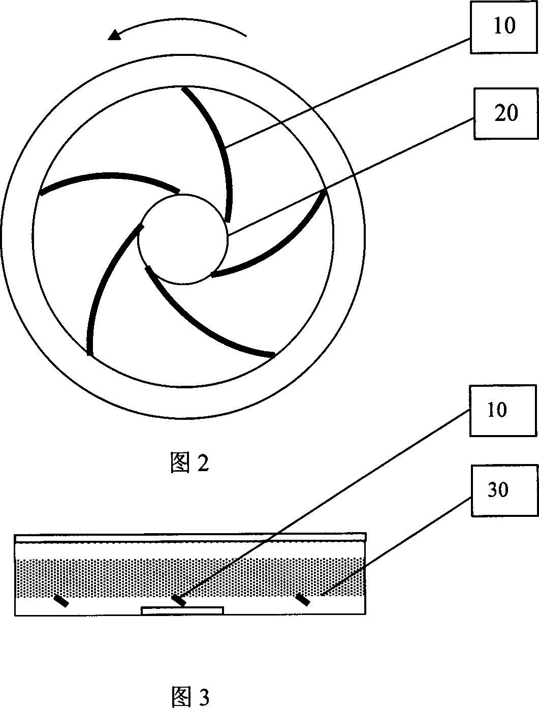 Centrifugal disc for producing glass wool