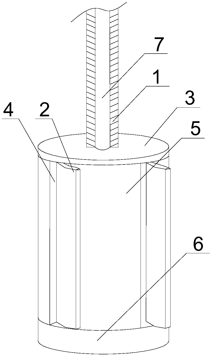 Quick method for removing burrs on the inner wall of pipe fittings