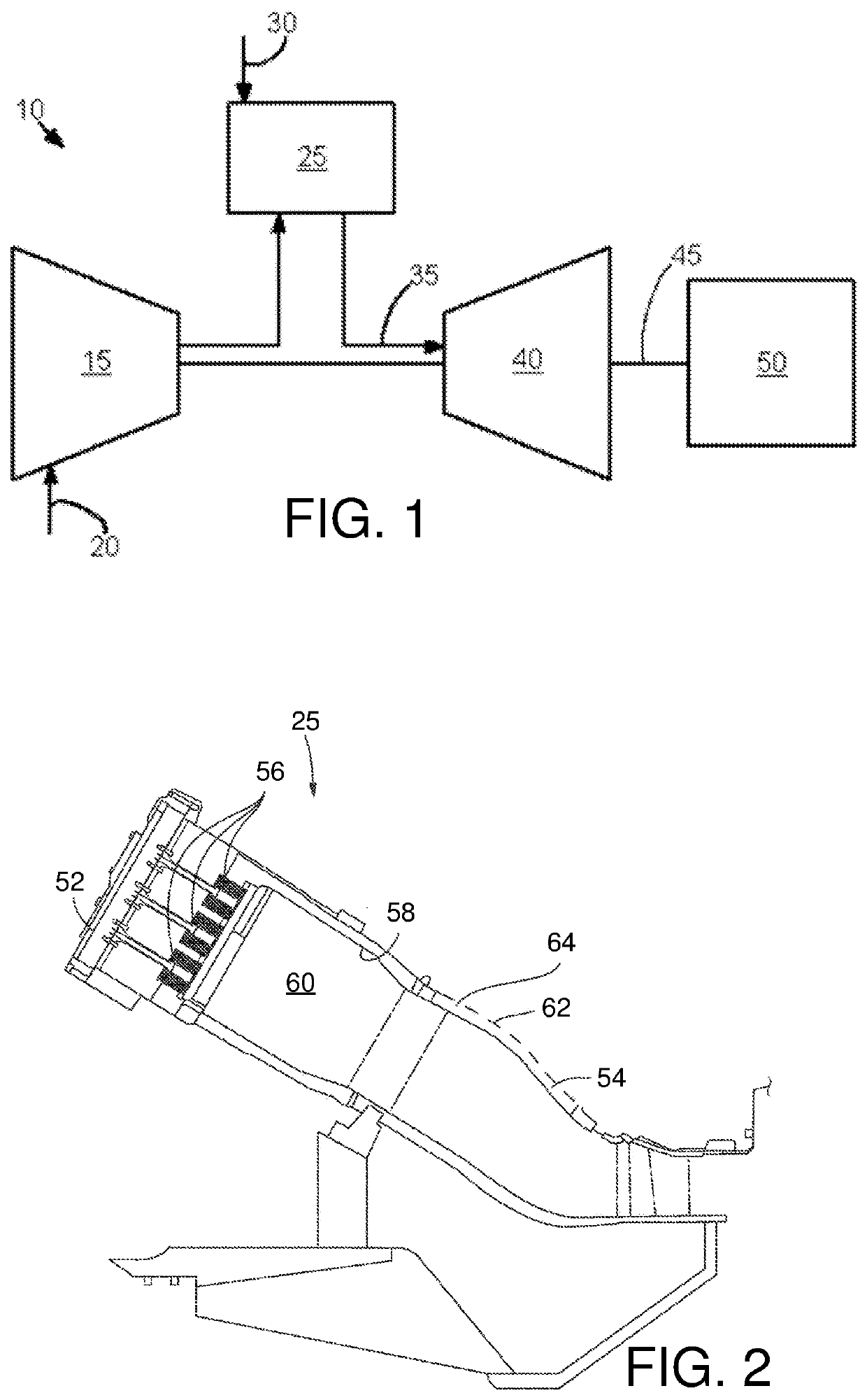 Fuel nozzle flow-device pathways