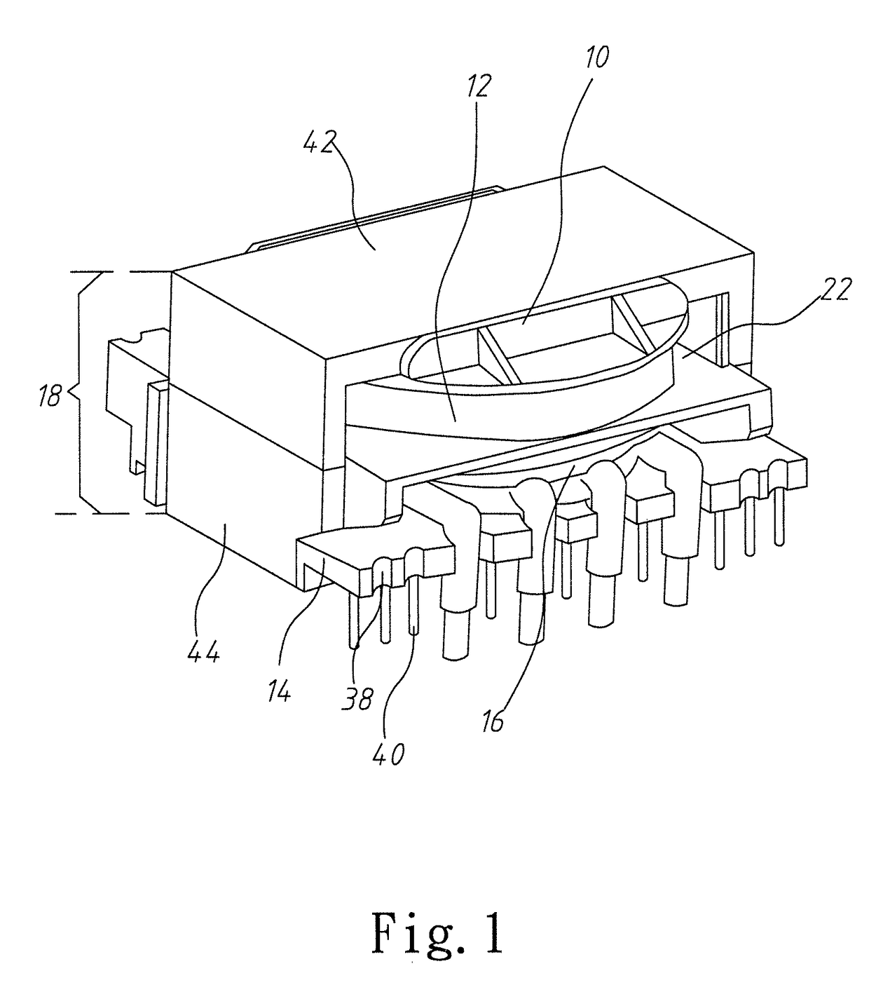 Detachable transformer