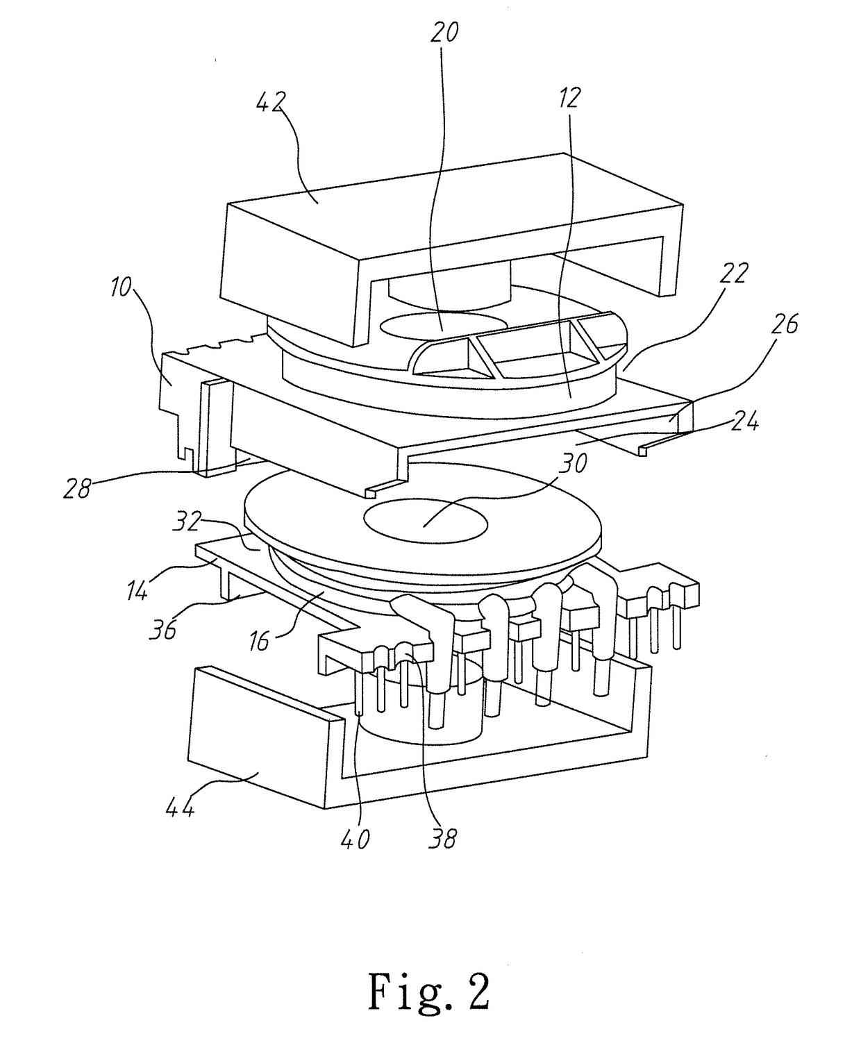 Detachable transformer