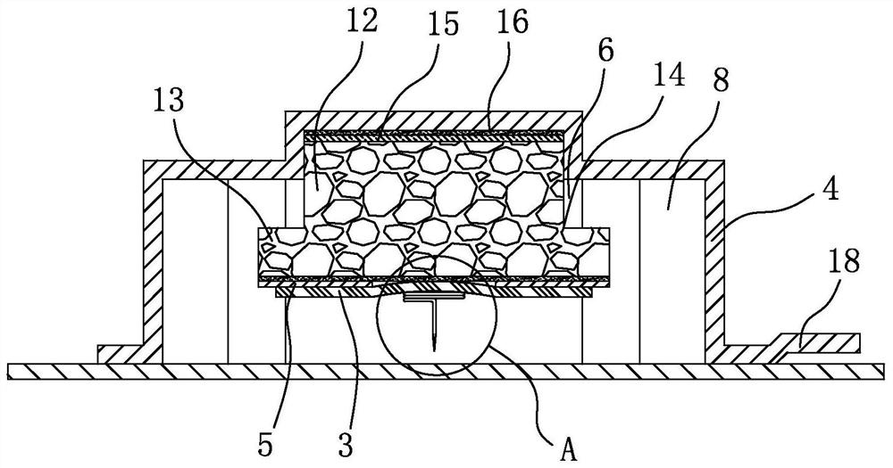 Direct-pressing thumb-tack needle