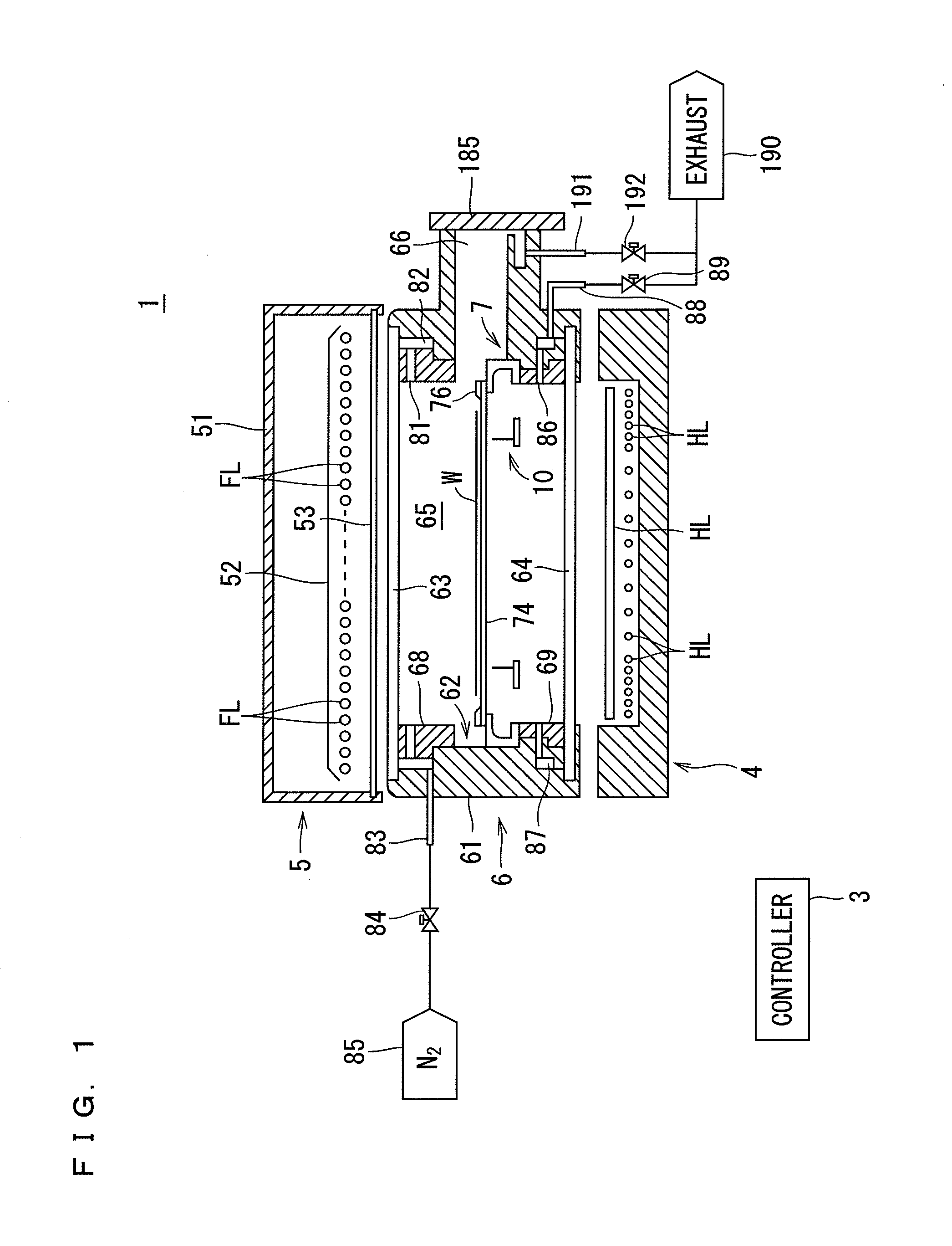 Heat treatment apparatus for heating substrate by irradiation with flash light