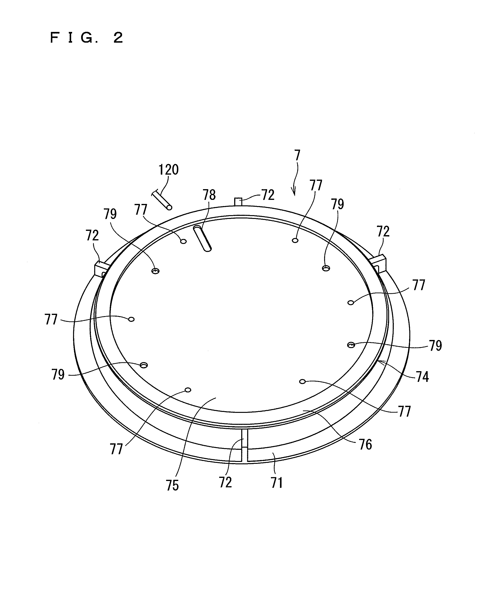 Heat treatment apparatus for heating substrate by irradiation with flash light