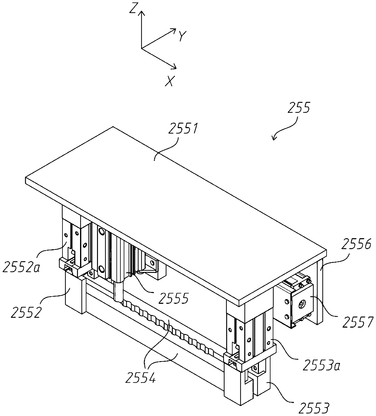 Automatic pre-embedding mechanism for board colloidal particles