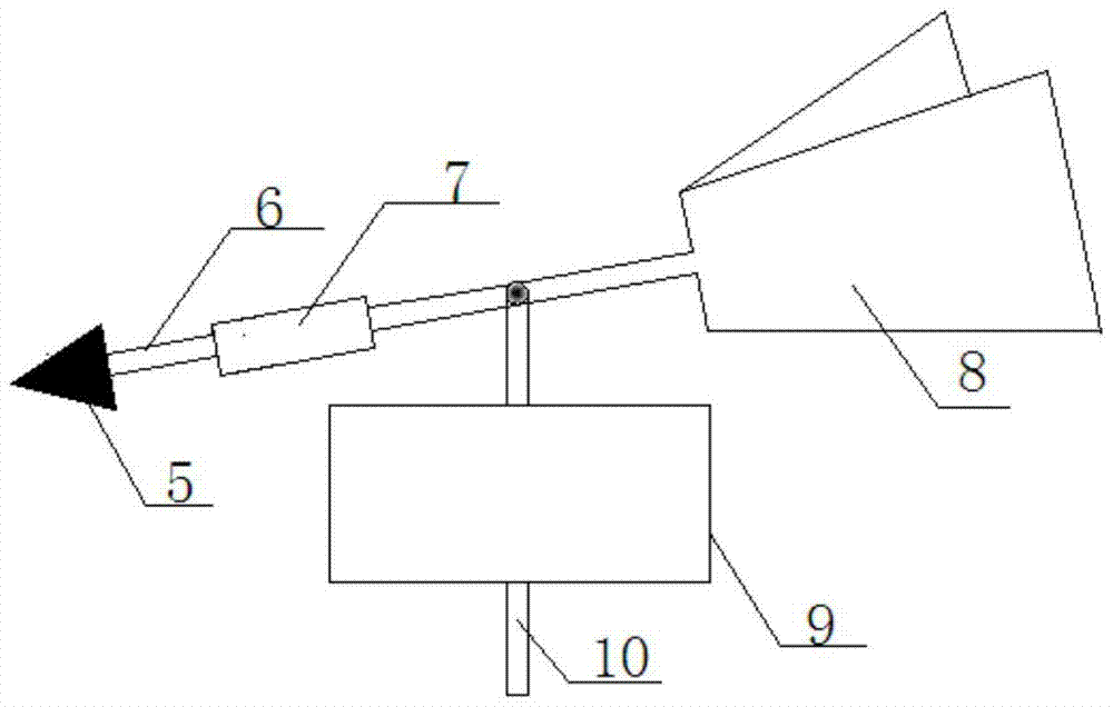 A low-resistance air-cooled drop-type tube demister and its demister method