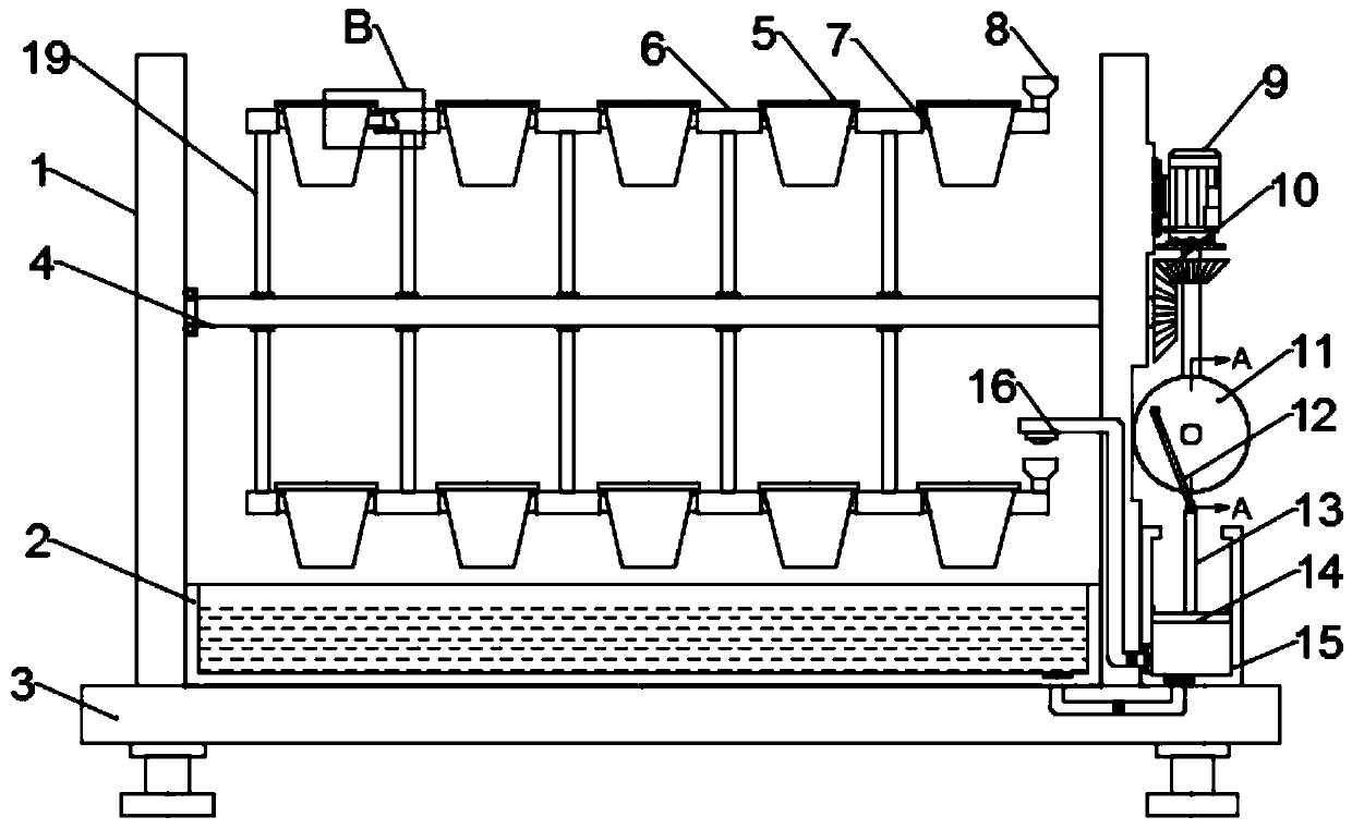 Vegetable planting device