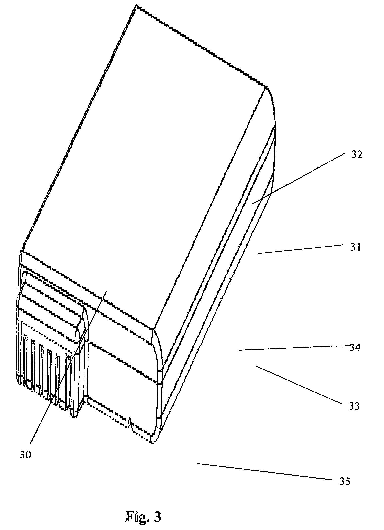 Battery receptacle