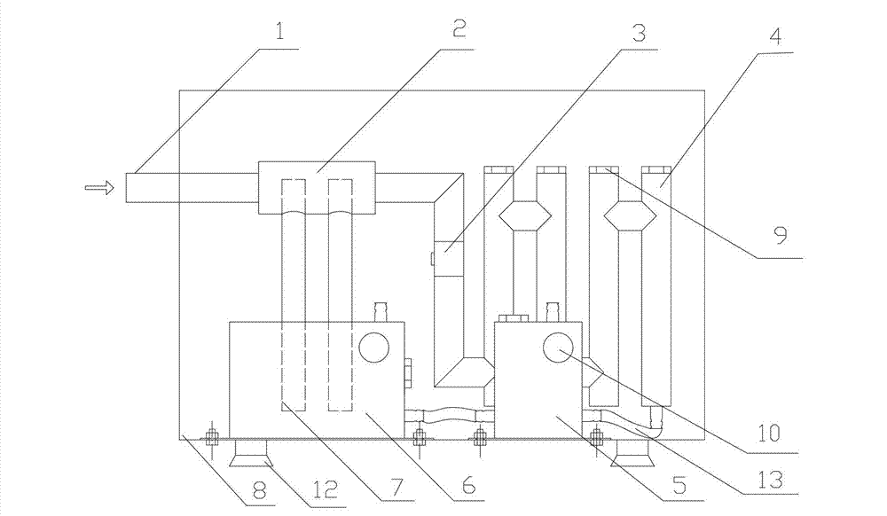 Heat pipe type instant-heating water dispenser