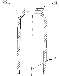 Experimental apparatus for measuring refractive indexes of liquid and measuring method thereof