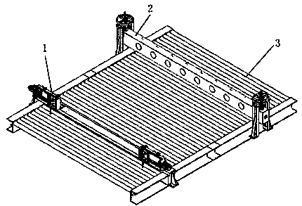 Rock wool insulation board wet blank cutting device and cutting method