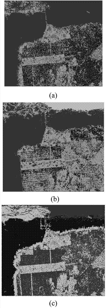 Polarized SAR (Synthetic Aperture Radar) image classifying method based on cooperative representation and deep learning.