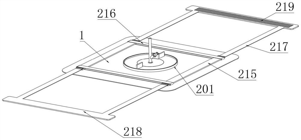 Negative pressure type drainage rehabilitation device for chronic wounds of old people