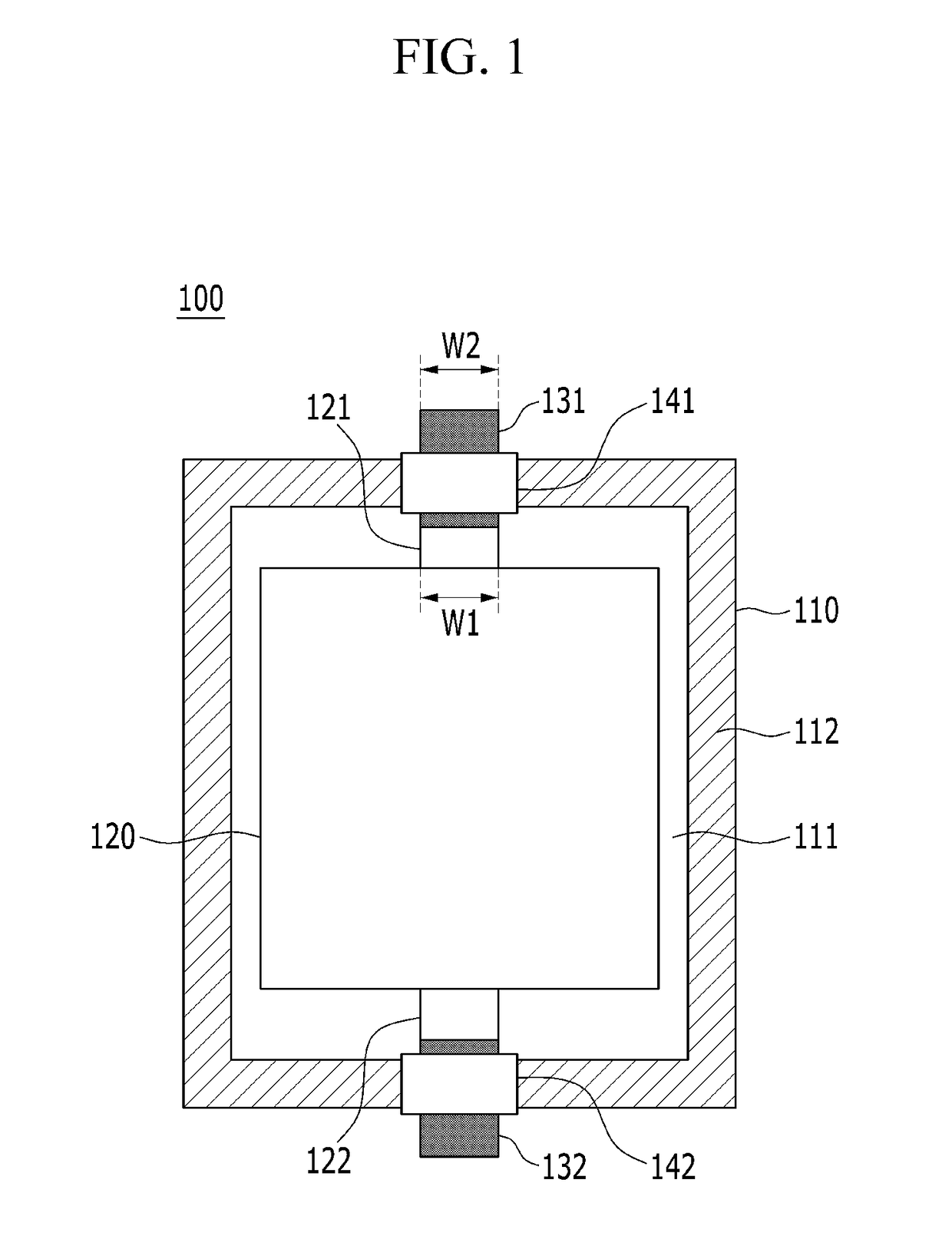 Battery cell including electrode lead containing gas adsorbent