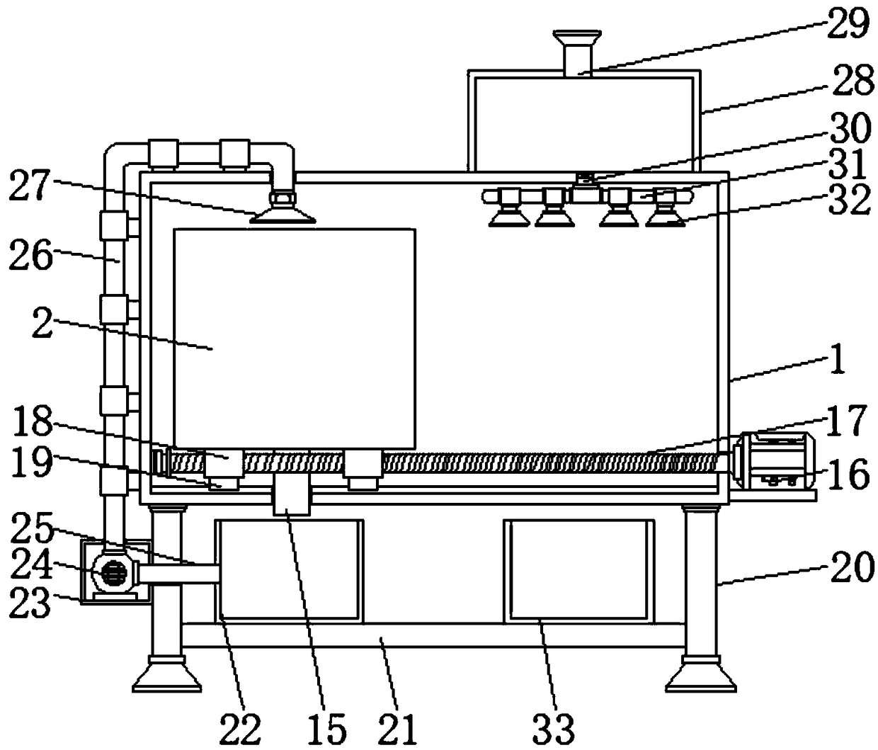 Full-automatic pickling unit for bearing part surface machining