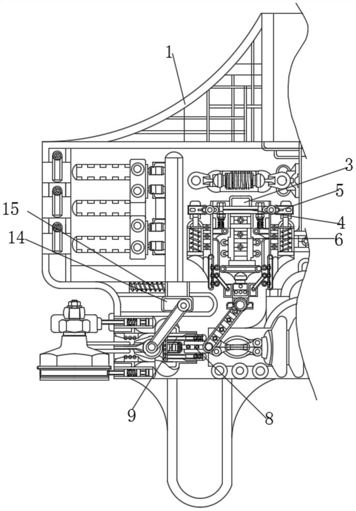 Energy-saving device for preventing plug from falling off to affect working process when computer is used