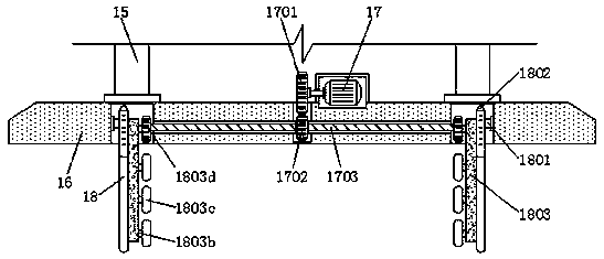 A quenching device that facilitates clamping and quenching of hardware materials