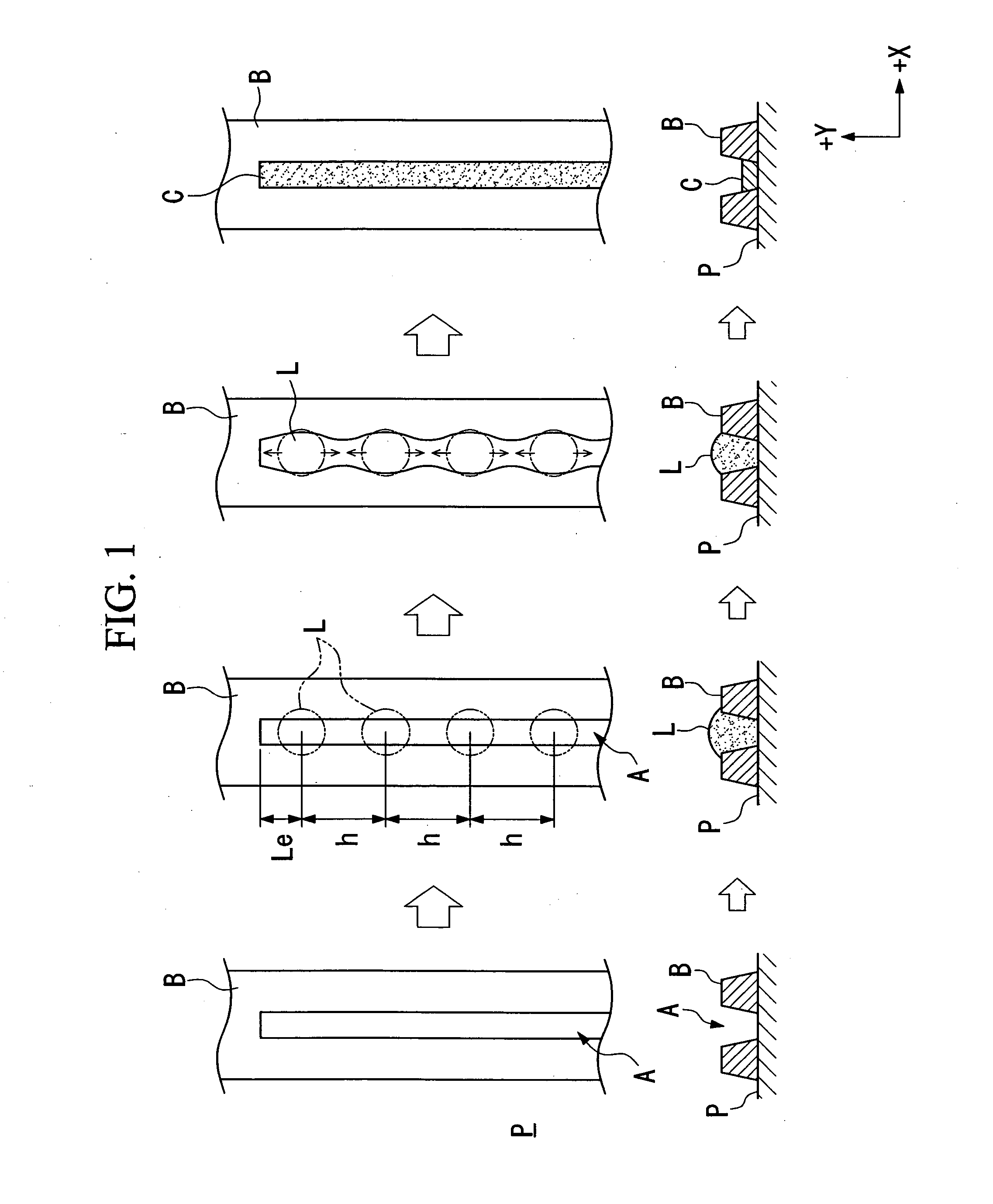 Film pattern formation method, device and method for manufacturing the same, electro-optical device, electronic device, and method for manufacturing active matrix substrate